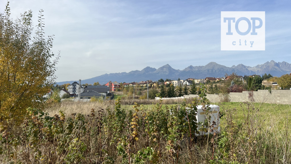 EXKLUZÍVNY POZEMOK POPRAD - SPIŠSKÁ SOBOTA