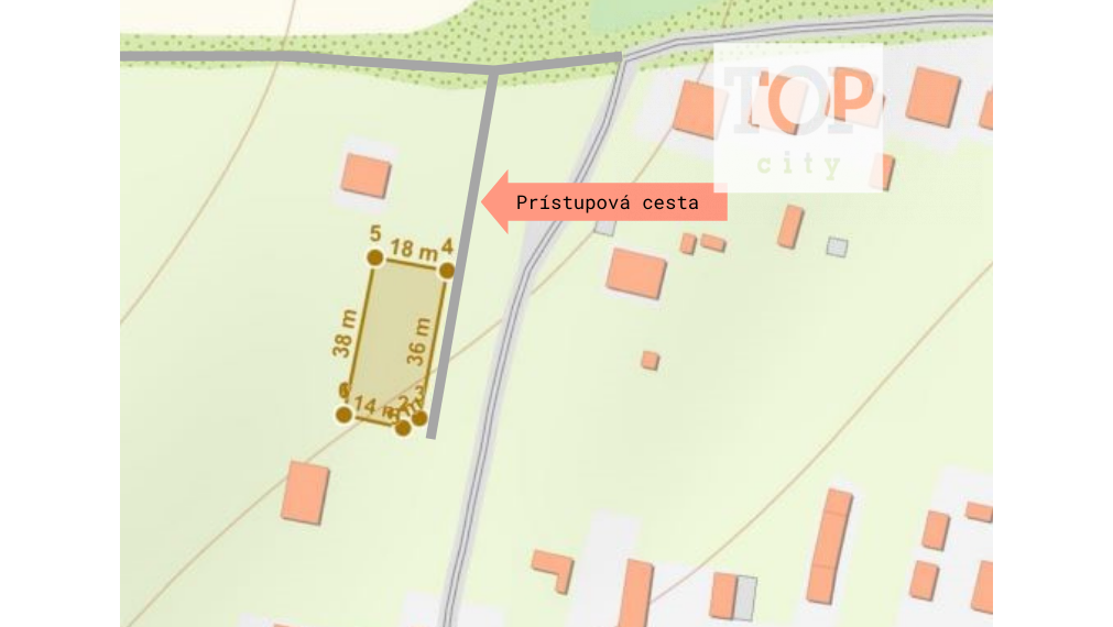 NA PREDAJ: STAVEBNÝ POZEMOK V ŽAKOVCIACH