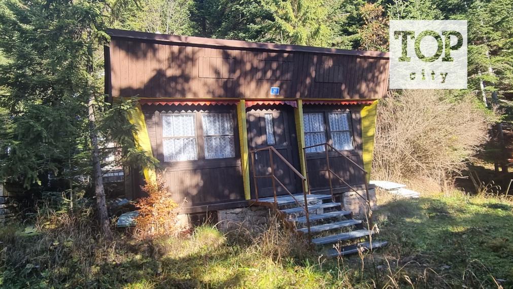 Predaj Vyšné Ružbachy ,chatka 30m2.