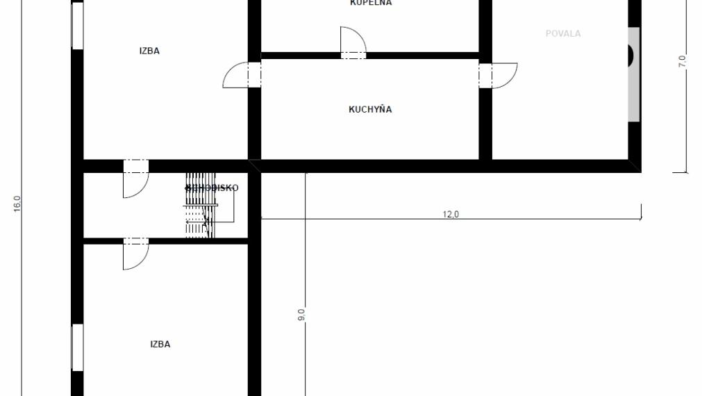 Predaj Stráne pod Tatrami 4 izb. ,2 generačný RD 215 m2 .