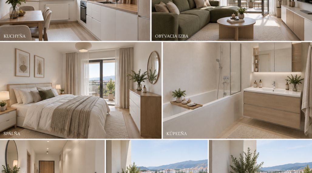 MODERNÝ 3-IZBOVÝ BYT S DVOMA BALKÓNMI | POPRAD – VEĽKÁ